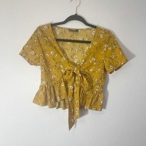 Shein xs blouse floral‎